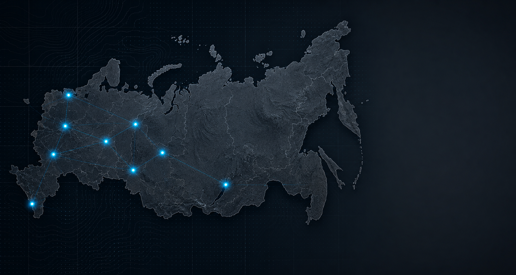 Карта клиентской сети MX2T4T в России