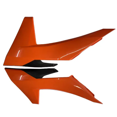 Left Tank cover(orange / RU-S-0074