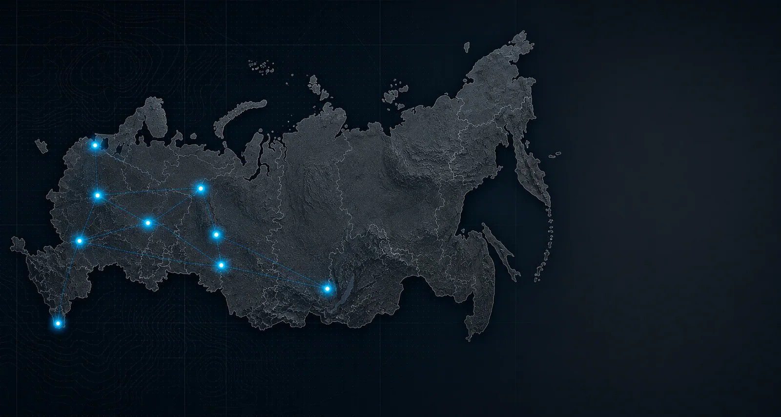 MX2T4T customer network map in Russia